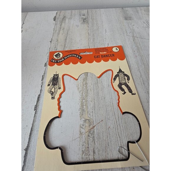 Biestle repro cat dancer hanging Halloween old time prop decor - Picture 7 of 8